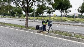 中市警展開機動測照大執法
