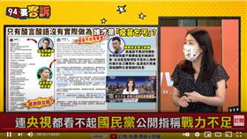 台北市議員徐巧芯在《94要客訴》怒嗆央視