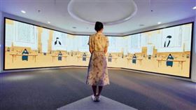 ▲明朝永樂大典在中國國家圖書館展出。（圖／翻攝自微信）