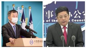 陸委會主委邱太三，國台辦發言人馬曉光。（組合圖／陸委會提供、資料照）