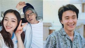 周星馳，林允。(圖／林允微博)