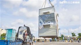 抗疫不能等！ 永豐餘投控與元太科技共捐7座正壓採檢亭（圖／永豐餘提供）