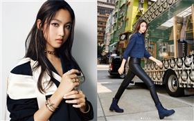 香港影帝任達華和名模琦琦的17歲愛女任晴佳。（圖／翻攝自IG）