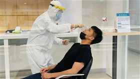 ▲富邦悍將全隊124人前往快篩。（圖／富邦悍將球團提供）