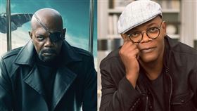 山繆·傑克森近年來演出「復仇者聯盟」神盾局長奠定地位。（圖／翻攝自Marvel推特）