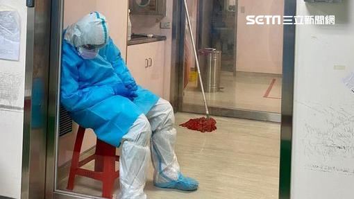 困在病毒房100分鐘　醫讚無名英雄