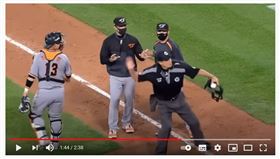 ▲Jose Rosado被驅逐出場。（圖／截自YT）