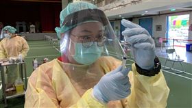 客庄精神大爆發！高雄美濃開36瓶AZ讓401人施打（圖／高雄市政府提供）