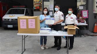 堅強防疫後盾　頂新和德清消助永靖