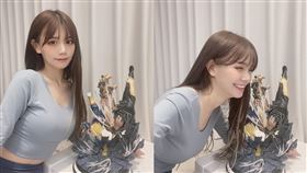  青青,美國,疫苗,乾媽(翻攝自 IG)