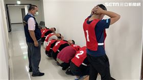 惡煞,械鬥,押人,新店,翻攝畫面