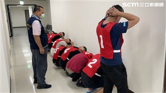 新店街頭械鬥擄人　警救2男逮9惡煞