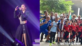 戴愛玲挺偏鄉小將／力里飛鷹總教練陳智偉授權提供