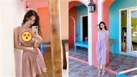 張香香,墾丁,戰袍(翻攝自 張香香 IG)