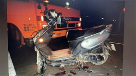 嘉義水上機車相撞 翻攝畫面