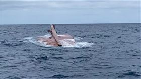 基隆,三貂角,金瑞益21號,火燒船,海巡隊（圖／翻攝畫面）