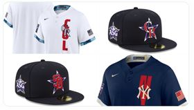 大聯盟明星賽球衣。（圖／翻攝自MLB 明星賽推特)