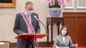 酈英傑、蔡英文（總統府提供）