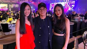 李連杰（中）對女兒的教育方針採「3不2H」。（圖／翻攝自李連杰IG）