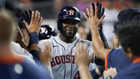 ▲艾瓦瑞茲（Yordan Alvarez）炸裂滿貫砲。（圖／美聯社／達志影像）