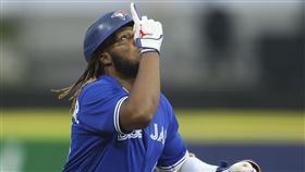 ▲小葛雷諾（Vladimir Guerrero Jr.）炸裂本季第25轟。（圖／美聯社／達志影像）