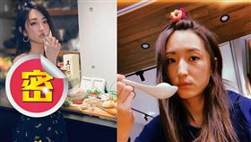 柯佳嬿罕見以激辣「居家下廚」造型現身。（圖／翻攝自柯佳嬿IG）