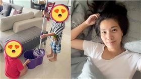 李培禎，兒子。(圖／李培禎臉書)