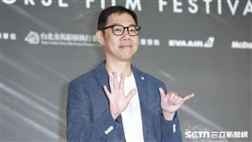 金馬電影《夕霧花園》記者會導演林書宇。（圖／記者林士傑攝影）