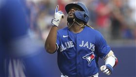 藍鳥重砲小葛雷諾（Vladimir Guerrero Jr.）。（圖／美聯社／達志影像）