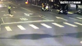 愛爾蘭男子暴斃萬華西門町街頭 翻攝畫面