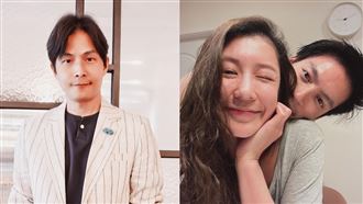 許孟哲愛女躺懷裡吸奶　羞曝奇妙觸感