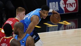 「字母哥」安特托昆博（Giannis Antetokounmpo）。（圖／美聯社／達志影像）