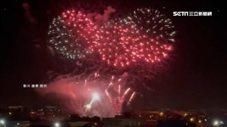 宜蘭放高空煙火？民眾驚10多人群聚