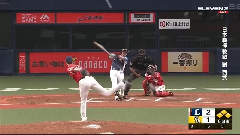吳念庭得點圈安打　平良海馬平紀錄