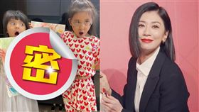 賈靜雯曬出2個女兒的自畫像。（圖／翻攝自賈靜雯臉書）