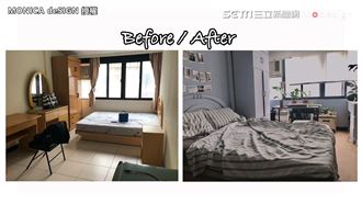 告別老舊租屋　她靠油漆打造文青宅