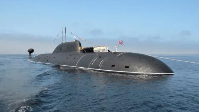 全球最大俄羅斯核潛艦　白海公開亮相