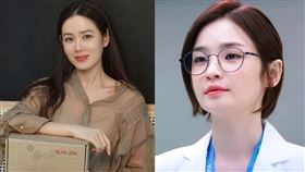 孫藝真新劇亮點是同樣即將邁入40歲，《機智的醫生生活》的女星田美都。（圖／翻攝自mido_ring IG）