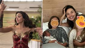 神力女超人」蓋兒加朵（Gal Gadot）平安生下第三胎PO出一家5口合照/IG