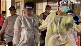 防疫旅館大火！他還原18人受困浴室（圖／翻攝畫面）