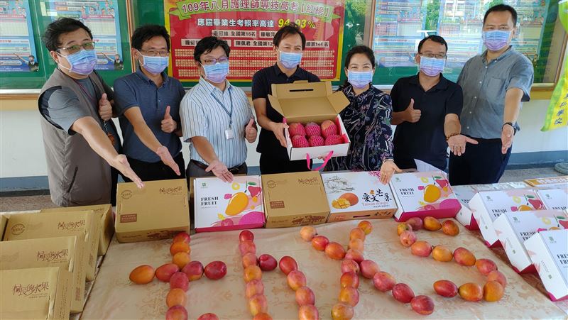 支持屏東果農　慈惠醫專買50箱力挺