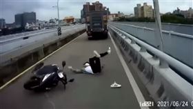 新北市,板橋,新海橋,車禍,車縫