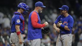 ▲索加德（Eric Sogard）3天內2度登板。（圖／美聯社／達志影像）