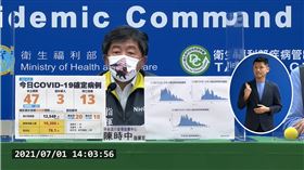 致敬台灣戰貓！阿中又戴特殊口罩　網友敲碗喊想買
圖／翻攝自衛生福利部疾病管制署 YouTube