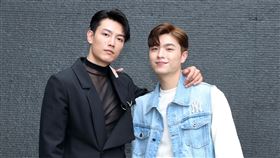 王碩漢、賴東賢三立新聞網專訪。（記者邱榮吉/攝影）