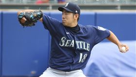 ▲菊池雄星7局僅失1分，技壓柳賢振奪本季第6勝。（圖／美聯社／達志影像）