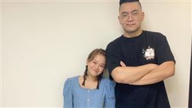 YouTuber陳彥婷，老公巨人。(圖／陳彥婷臉書)