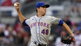 ▲狄格隆（Jacob deGrom）失3分後上演三振秀。（圖／美聯社／達志影像）
