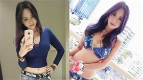 「最兇中文老師」的美女老師Queenta受各大論壇熱議。（圖／郭乃維提供）