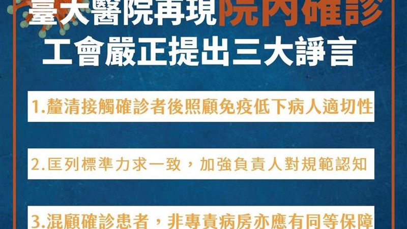 台大醫爆確診「混顧」？張上淳承認了